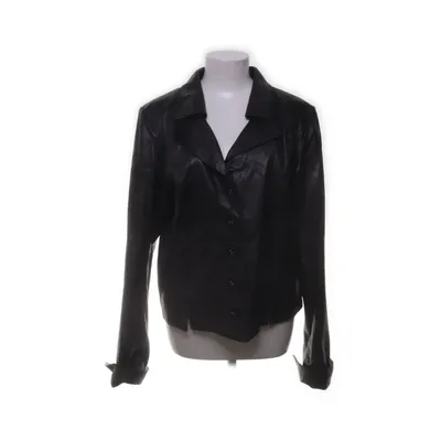 Leather jacket (Black) from Jofama
