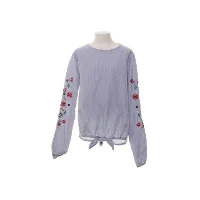 Blouse (Wit, Blauw) van Tom Tailor Katoen