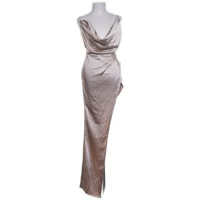 Klänning (Beige) från PrettyLittleThing Bomull, Polyester