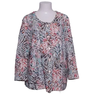 Cardigan (Hvid, Flerfarvet) fra Mona Lisa Elastan, Polyester, Viscose