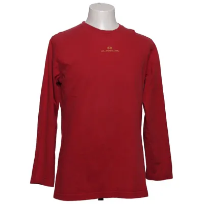 Long sleeve T-shirt (Red) from La Martina Cotton