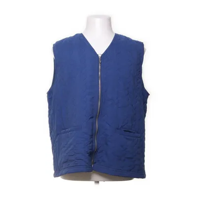 Outer vest (Blue) from Marcel Clair Polyamide, Polyester