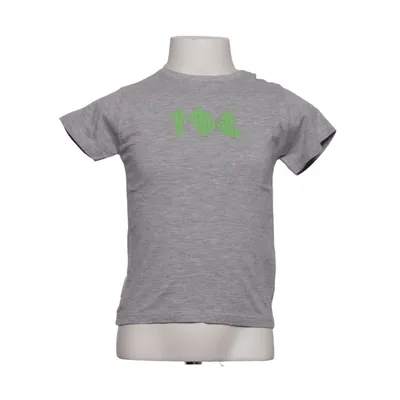 T-shirt (Gray, Green) from Blutsgeschwister Cotton, Polyester