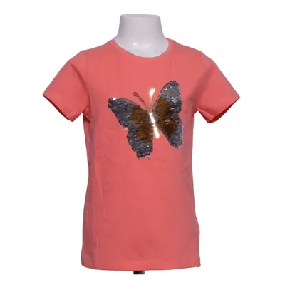 T-shirt (Rose) de Name It Élasthane, Coton biologique