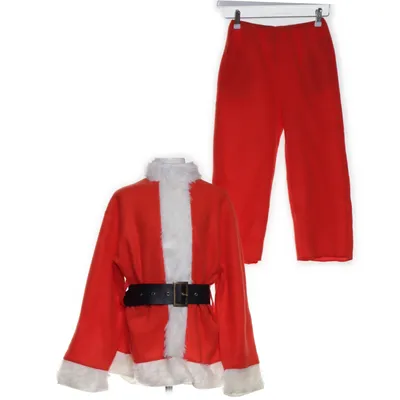 Julkläder (Röd, Vit) från Smiffy's Polyester