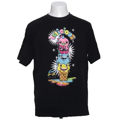 T-shirt (Svart, Flerfärgad) från Rock Metal Bomull