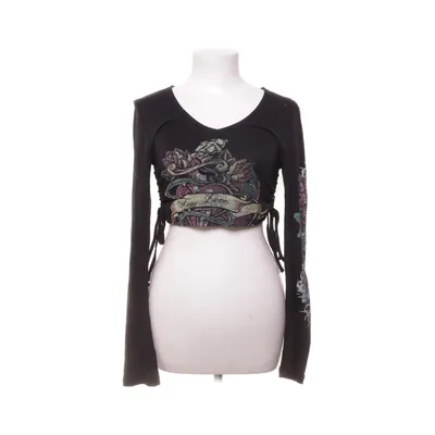 Crop top (Svart) från Urban Outfitters Bomull