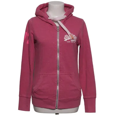 Hættetrøje (Pink) fra Superdry Bomuld, Polyester, Viscose