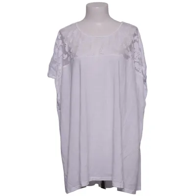 Topp (Vit) från Janina Curved Polyester, Viskos