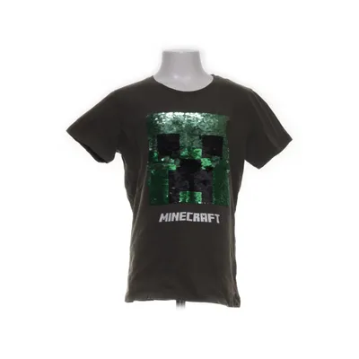 T-shirt (Grön, Svart, Vit) från Minecraft Bomull