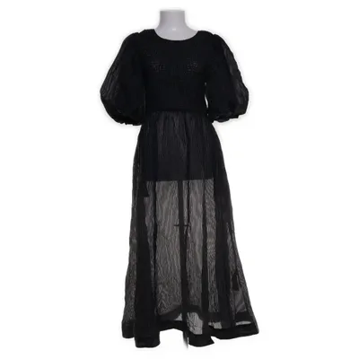 Långklänning (Grå, Vit) från Copenhagen Muse Bomull, Polyamid, Polyester, Viskos