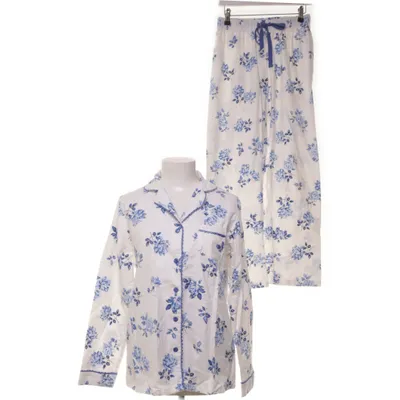Pajamas (White, Blue) from Love to Lounge Cotton