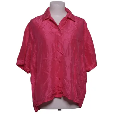 Short sleeve shirt (Pink) from Silk Collection Polyurethane
