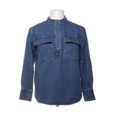 Denim blouse (Blauw) van H&M Katoen