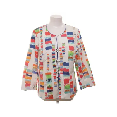 Blazer (Wit, Meerkleurig) van Kriss Sweden Katoen, Polyester