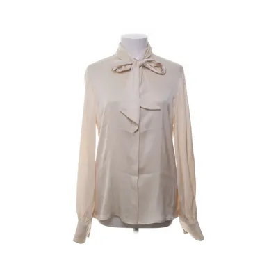 Knytblus (Beige) från Stenströms Silke, Elastan