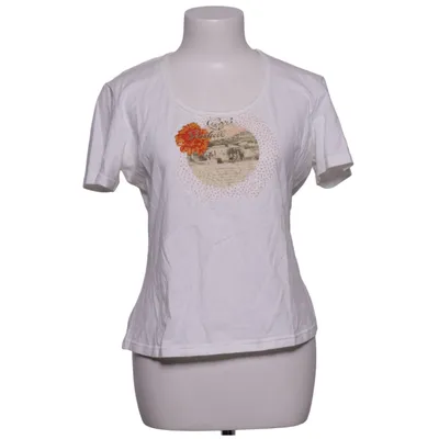 T-shirt (Blanc) de Ambiente Coton, Élasthane