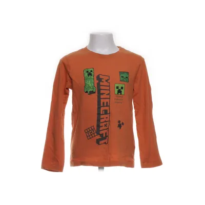 Långärmad t-shirt (Orange, Flerfärgad) från Minecraft Bomull
