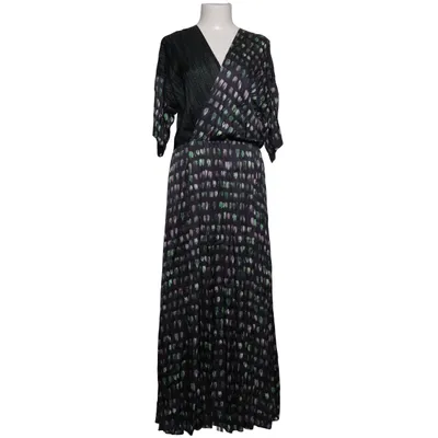 Robe longue (Noir, Multicolore) de Caractère Viscose