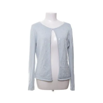 Cardigan (Blue, Silver) from Apart Impressions Metallic fiber, Polyamide, Polyester, Viscose