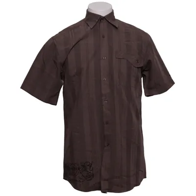 Short sleeve shirt (Brown) from Hard Rock Cafe Polyester, Viscose