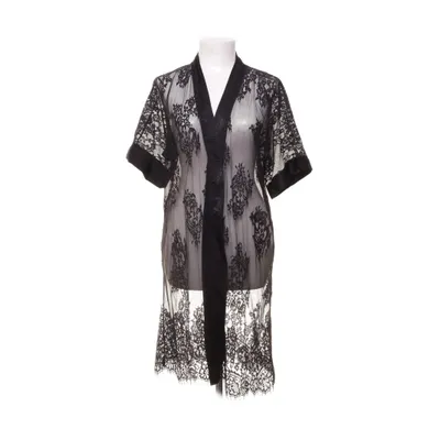Ochtendjas (Zwart) van Secret Possessions Polyamide
