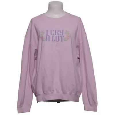 Collegetröja (Rosa) från Gildan Bomull, Polyester
