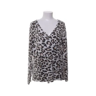 Trui (Wit, Meerkleurig) van H&M Viscose, Polyester, Elastaan