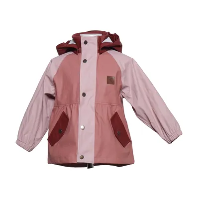 Regenjack (Roze, Rood) van Kuling Polyester, Polyurethaan