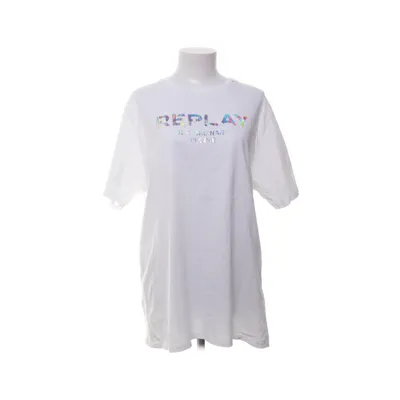 T-shirt (Wit) van Replay Katoen