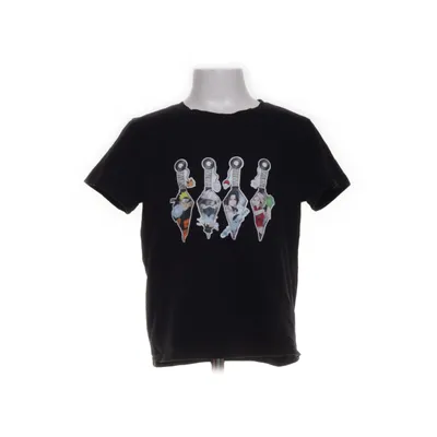 T-shirt (Svart, Flerfärgad) från Fancyqube Bomull, Elastan