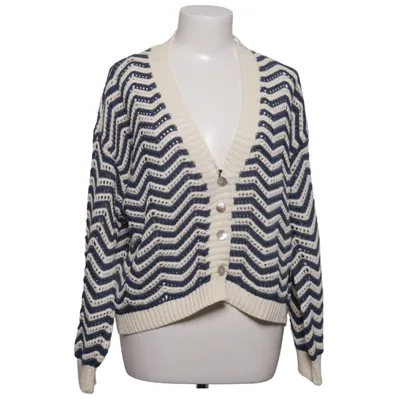 Cardigan (Blauw, Wit) van Stajl Katoen