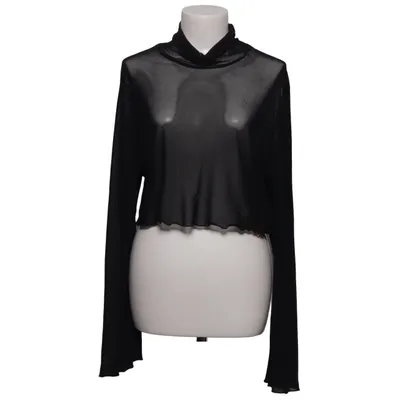 Top (Black) from Shein Curve Elastane, Polyester