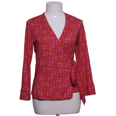 Slå-om bluse (Rød, Pink, Flerfarvet) fra Líen & Gíel Elastan, Viscose