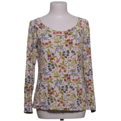 Bluse (Hvid, Flerfarvet) fra Blutsgeschwister Bomuld, Elastan, Modal
