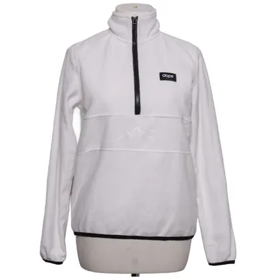Fleecetröja (Vit, Svart) från Dope Polyester