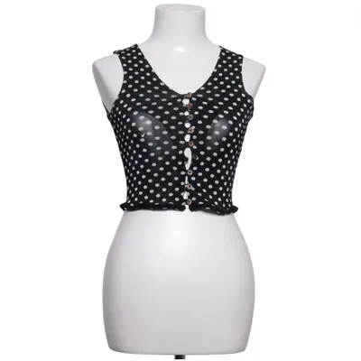 Crop top (Svart, Vit) från Plein Sud