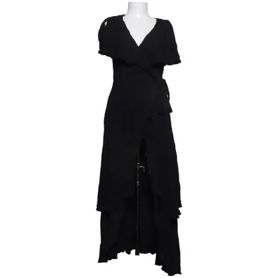 Wrap dress (Black) from Bik Bok Viscose