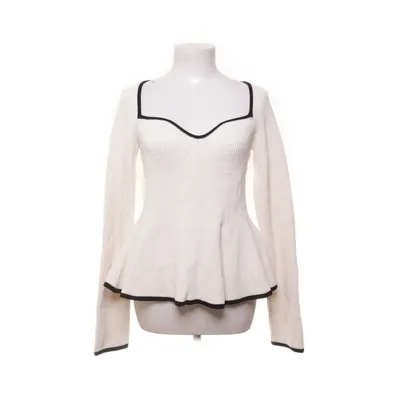 Top péplum (Blanc) de H&M Trend Polyamide, Viscose