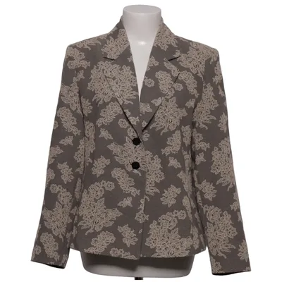 Blazer (Beige, Zwart) van Mac Scott Acetaat, Polyester, Viscose