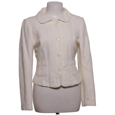 Blazer (White) from Lindex Cotton, Polyester, Viscose