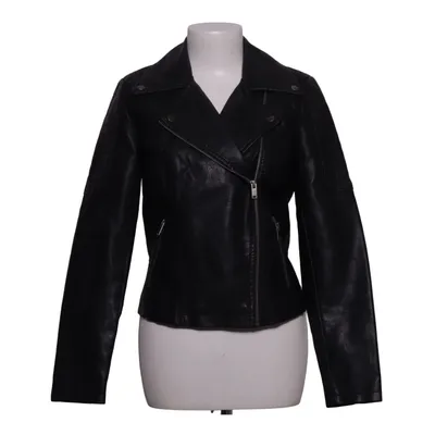 Bikerjacke (Schwarz) von Noisy May Baumwolle, Polyester, Polyurethan