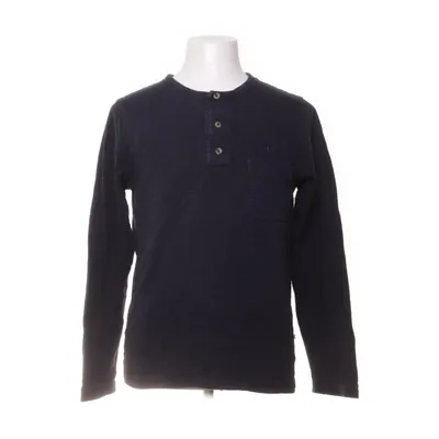 Henley shirt (Blauw) van East West Katoen