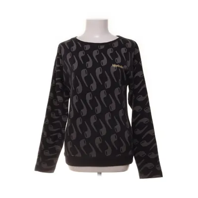 Sweatshirt (Zwart, Grijs) van Björkvin Katoen, Polyester