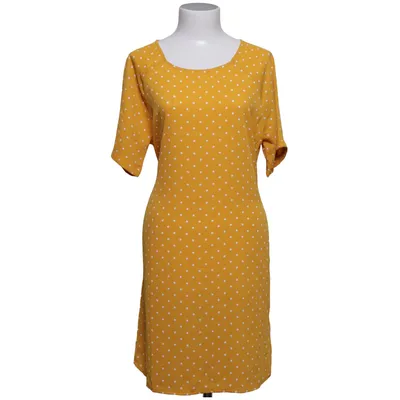 Dress (Yellow, White) from Pieces Polyester