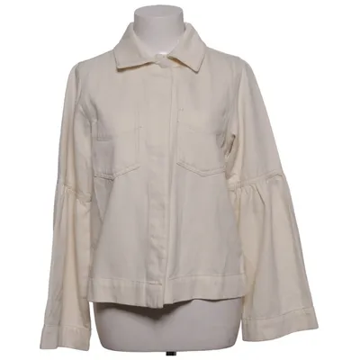 Veste en jean (Beige) de Norr Coton biologique