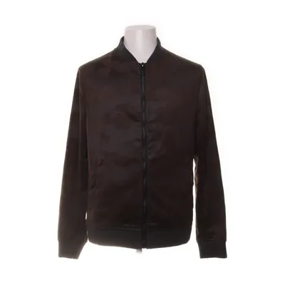 Bomber jacket (Green, Gray) from Zara Man Polyester
