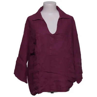Bluse (Lilla) fra Gina Laura Linned