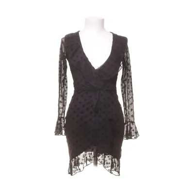Wikkeljurk (Zwart) van Missguided Elastaan, Polyester