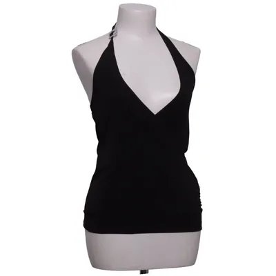 Halterneck top (Sort) fra Pimkie Elastan, Polyester